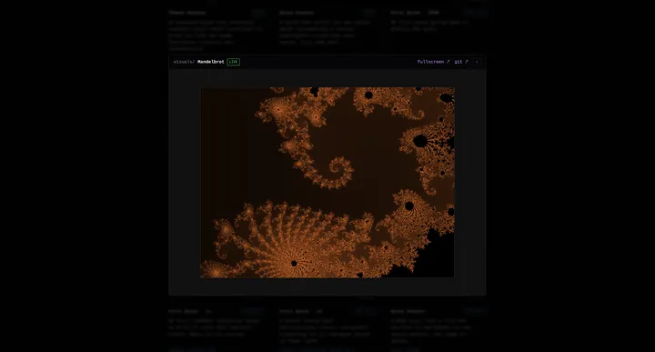 Experimental Coding : Exploration de l’ensemble de Mandelbrot.